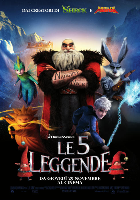 Le 5 Leggende, film