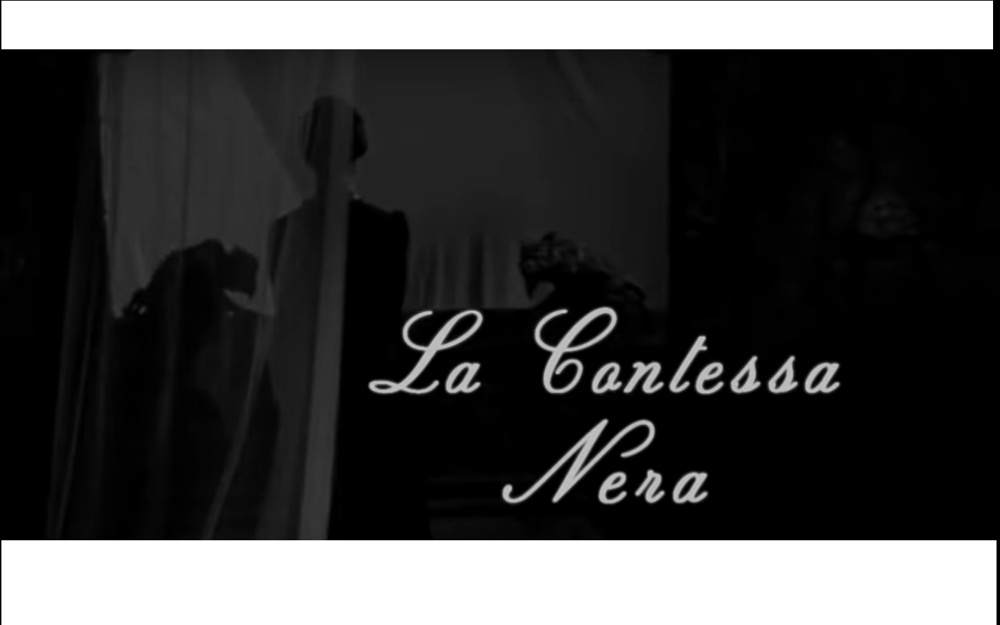 Ls Contessa Nera, webserie