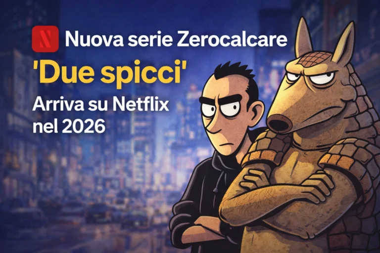 Due Spicci: Zerocalcare torna su Netflix con la sua serie più matura