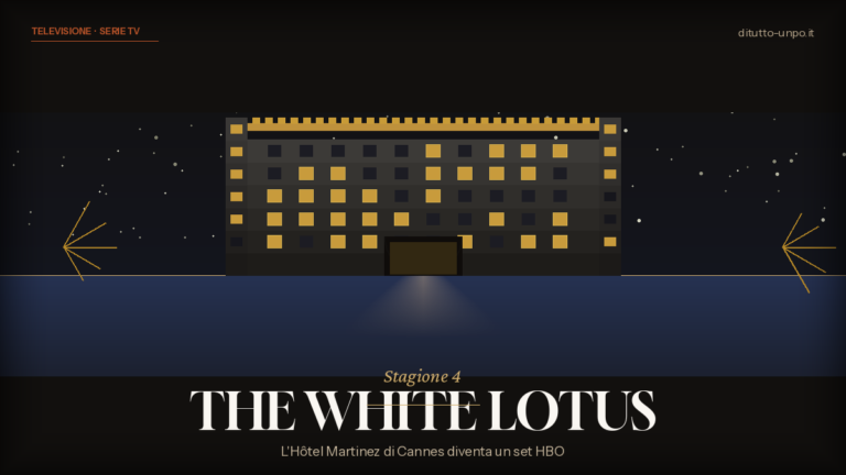 The White Lotus 4: il Martinez di Cannes diventa un set HBO